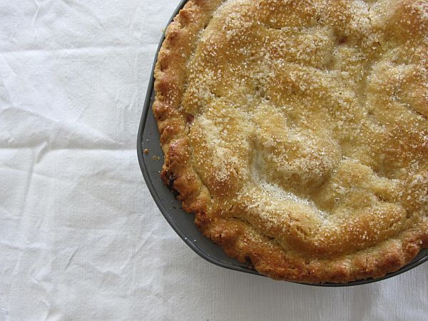 Stachelbeer-Apfel-Pie