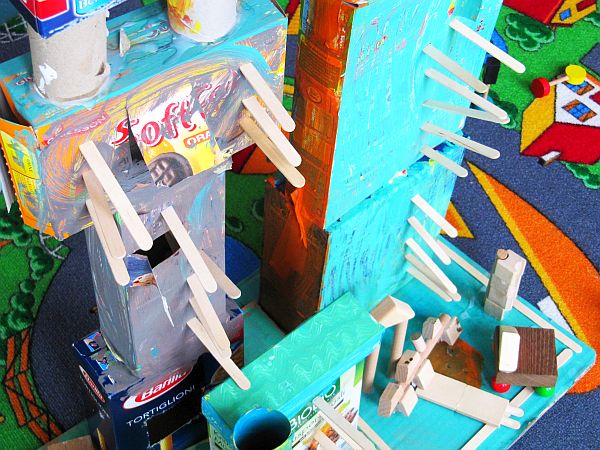 Kinderkunst_Häuser_detail